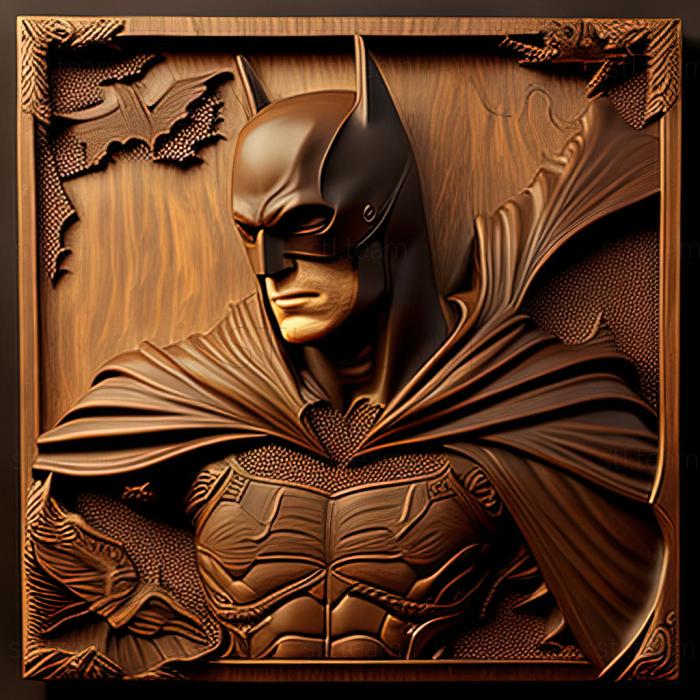 3D модель Бэтмен БэтменМайкл Китон (STL)